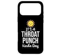 Custodia per iPhone 17 Pro Max Its a Throat Punch Kinda Day It's a Throat Punch Kind of Day