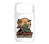 Custodia per iPhone 17 Pro Max It's Always Spooky Season Skeleton Jack O Lantern Graphic