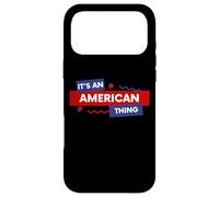 Custodia per iPhone 17 Pro Max It's an American Thing Funny USA Freedom Democracy Patriot
