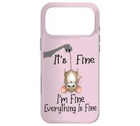 Custodia per iPhone 17 Pro Max It's fine I'm fine everything is fine funny Cute Mouse Rat