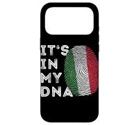 Custodia per iPhone 17 Pro Max It's In My DNA Impronta Digitale Italia Bandiera Italia Radici Italia