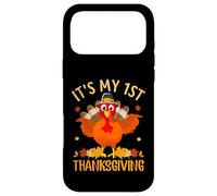 Custodia per iPhone 17 Pro Max It's My 1st Thanksgiving Turkey Thankful For Family
