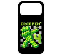 Custodia per iPhone 17 Pro Max It's My 4th Birthday Boy Gamer Creepin' Into 4 Gamer Pixel