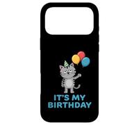 Custodia per iPhone 17 Pro Max It's My Birthday Cat