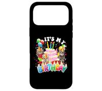 Custodia per iPhone 17 Pro Max It's My Birthday Cat and Kitten Party Day Girl and Boy's