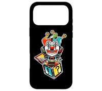 Custodia per iPhone 17 Pro Max Jack in the Box Clown Jester Spooky Creepy