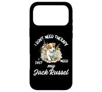 Custodia per iPhone 17 Pro Max Jack Russel Dog Lover Design, I Just Need My Jack Russel