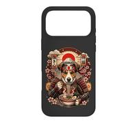 Custodia per iPhone 17 Pro Max Jack Russel Terrier Ramen Kawaii Giappone Samurai Grafica Cane