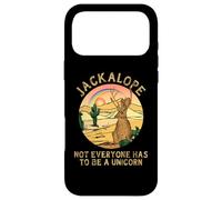 Custodia per iPhone 17 Pro Max Jackrabbit Everyone Has To Be A Unicorn Rainbow Jackalope