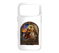 Custodia per iPhone 17 Pro Max Jacob Wrestling The Angel At Dawn Cattedrale Mosaico Opera d'arte