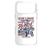 Custodia per iPhone 17 Pro Max Jacob's Garage Hotrod Classic Rides Design invecchiato