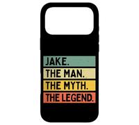 Custodia per iPhone 17 Pro Max Jake The Man The Myth The Legend Citazione personalizzata divertente