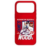 Custodia per iPhone 17 Pro Max James Wood | Giocatori di baseball MLB Washington | MLBJWO203M