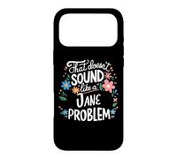 Custodia per iPhone 17 Pro Max Jane Personalized Cute Flower Girls Jane Name