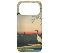 Custodia per iPhone 17 Pro Max Japanese Art Watercolor Blossom Japanese Woodblock Print