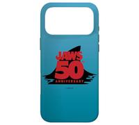 Custodia per iPhone 17 Pro Max Jaws 50th Anniversary Fear in Red and Black