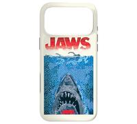 Custodia per iPhone 17 Pro Max Jaws 50th Anniversary Poster Pop Art Style Front & Back