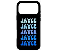 Custodia per iPhone 17 Pro Max Jayce Retro Name Stack Design