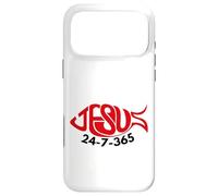 Custodia per iPhone 17 Pro Max Jesus 24-7-365