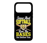 Custodia per iPhone 17 Pro Max Jesus And Softball Run The Bases Set Before You