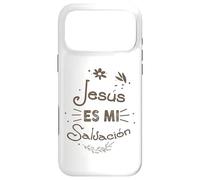 Custodia per iPhone 17 Pro Max Jesús Es Mi Salvación