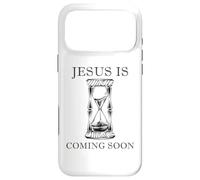 Custodia per iPhone 17 Pro Max JESUS is Coming Soon - Rapture Warning Christian Quote