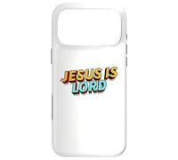 Custodia per iPhone 17 Pro Max Jesus is Lord Christian Faith Foundation Believers Men Women