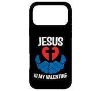 Custodia per iPhone 17 Pro Max Jesus is My Valentine Funny Valentines Loves Christ Love Day