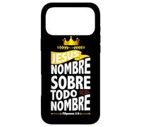 Custodia per iPhone 17 Pro Max Jesús, nombre sobre todo nombre