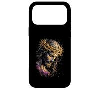 Custodia per iPhone 17 Pro Max Jesús Rey de reyes, Señor Cristo Redentor Salvador, Jeremías