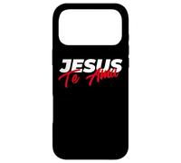 Custodia per iPhone 17 Pro Max Jesús Te Ama ¡Sonríe! ¡Jesús te ama!