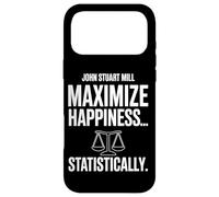 Custodia per iPhone 17 Pro Max John Stuart Mills massimizza la felicità... Statisticamente