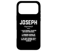 Custodia per iPhone 17 Pro Max Joseph Definition Funny Talented Great Joe Cosplay Josephs
