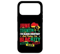 Custodia per iPhone 17 Pro Max Juneteenth Sono nero tutti i giorni ma oggi sono Blackity