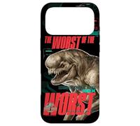 Custodia per iPhone 17 Pro Max Jurassic World Rebirth Distortus Rex Worst Of The Worst