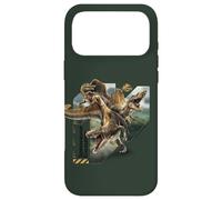 Custodia per iPhone 17 Pro Max Jurassic World Rebirth Spinosaurus Hunting