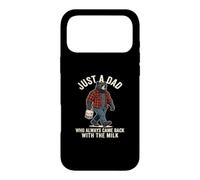 Custodia per iPhone 17 Pro Max Just A Dad Who Always Came Back With The Milk