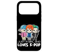 Custodia per iPhone 17 Pro Max Just A Girl Who Loves K-Pop Fan Merchandise For Girls