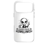 Custodia per iPhone 17 Pro Max Just Here For The Abduction Divertente Alien abbigliamento