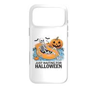 Custodia per iPhone 17 Pro Max Just Waiting for Halloween Party Design Regalo Uomini Donne Bambini
