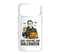 Custodia per iPhone 17 Pro Max Just Waiting for Halloween Party Design Regalo Uomini Donne Bambini