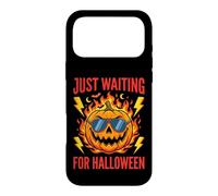 Custodia per iPhone 17 Pro Max Just Waiting For Halloween Pumpkin Occhiali da sole