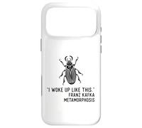 Custodia per iPhone 17 Pro Max Kafka Metamorphosis Mi sono svegliato così