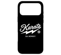 Custodia per iPhone 17 Pro Max Karate Design Retrò 1995 MCMXCV Arti Marziali Vintage