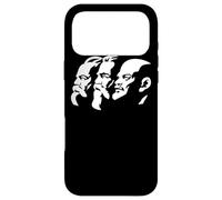Custodia per iPhone 17 Pro Max Karl Marx Wladimir Lenin Friedrich Engels - Statua di testa CCCP