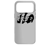 Custodia per iPhone 17 Pro Max Karl Marx Wladimir Lenin Friedrich Engels - Statua di testa CCCP