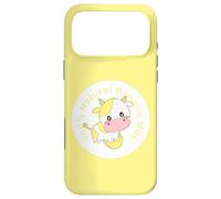 Custodia per iPhone 17 Pro Max Kawaii cute Yellow cow, Kawaii Banana Milk Girl