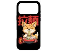 Custodia per iPhone 17 Pro Max Kawaii Neko Otaku Ramen Fox Ramen