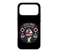 Custodia per iPhone 17 Pro Max Kawaii Sailing Adventure Boat Ocean Lemonade
