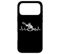 Custodia per iPhone 17 Pro Max KAYAK CANOE rafting giochi acqua bianca Battito cardiaco KAYAKER